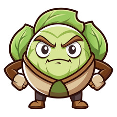  Cabbage with Decrepit Artistic Flair