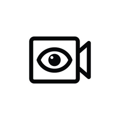 Camera icon. Photo and video camera symbol Vector