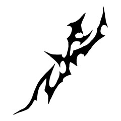 Rune Cybersigil Tattoo Vector