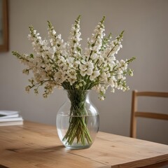bouquet of flowers, flowers in a vase, bouquet of white flowers