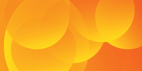 abstract orange background with circles. vector eps10