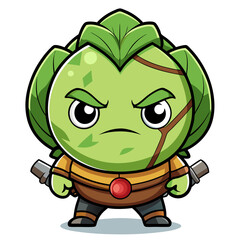  Cabbage Revival Amidst Fencing Scene