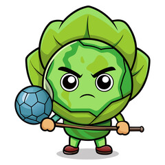  Fencing and Revitalized Cabbage in Garden
