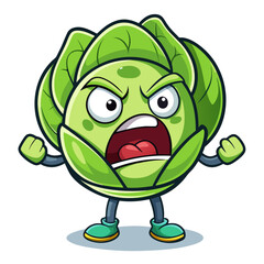  Illustration of Screaming Hungry Brussels Sprouts