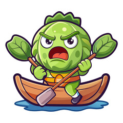  Brussels Sprouts Screaming in Hunger