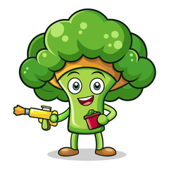  Unique Fit Broccoli Vegetable Homebrewing Art