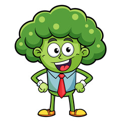  Playful Broccoli Illustration for DIY Projects