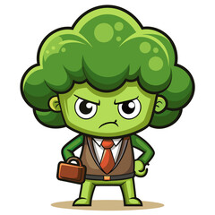  Creative Broccoli Illustration for Ceramics Art