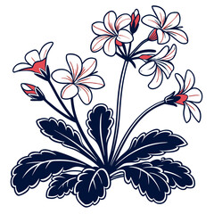  Vibrant Felicia Houseplant Illustration for Decor