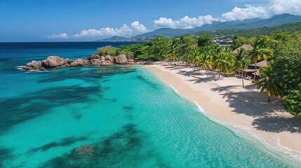 Fototapeta premium Tropical Paradise Beach