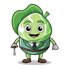  Charming Cabbage Sketch for Busking Themes