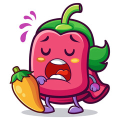  Charming Bell Pepper Illustration for Sleepy Themes