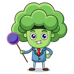  Playful Broccoli Design for Quilting Themes