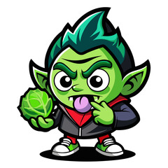  Whimsical Brussels Sprouts Artwork for Winter Themes