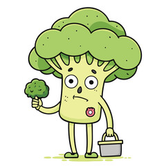  Whimsical Broccoli Artwork for Crafting Themes