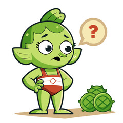  Creative Brussels Sprouts Illustration for Fun Art