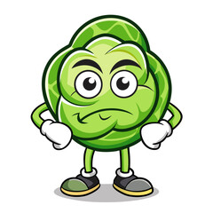  Energetic Brussels Sprouts Illustration