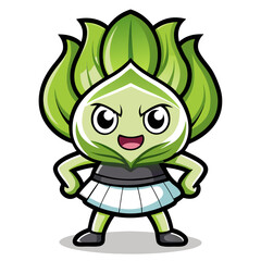  Bok Choy in Distressed Art