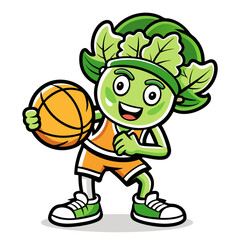  Bok Choy in Malnourished Basketball Scene