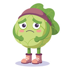  Brussels Sprouts in Ailing Journal Scene