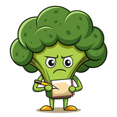  Broccoli in Creative Writing Art