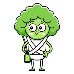  Vibrant Stressed Broccoli Bird Watching Design