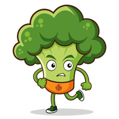  Weak Broccoli in Running Art