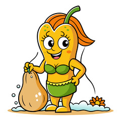  Butternut Squash in Bruised Genealogy Scene