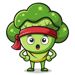  Broccoli in Thirsty Stargazing Scene
