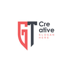 initial monogram letter logo with creative design.