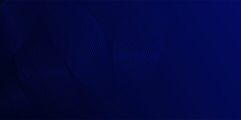 Blue Minimalist Line Science And Technology Background Fashion Art Poster Background.