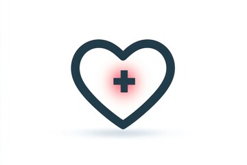 Heart symbol with plus sign (1)