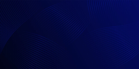 Blue Minimalist Line Science And Technology Background Fashion Art Poster Background.