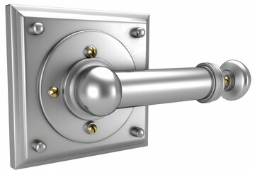 Sleek door handle design modern interior product showcase contemporary setting close-up view functional aesthetics