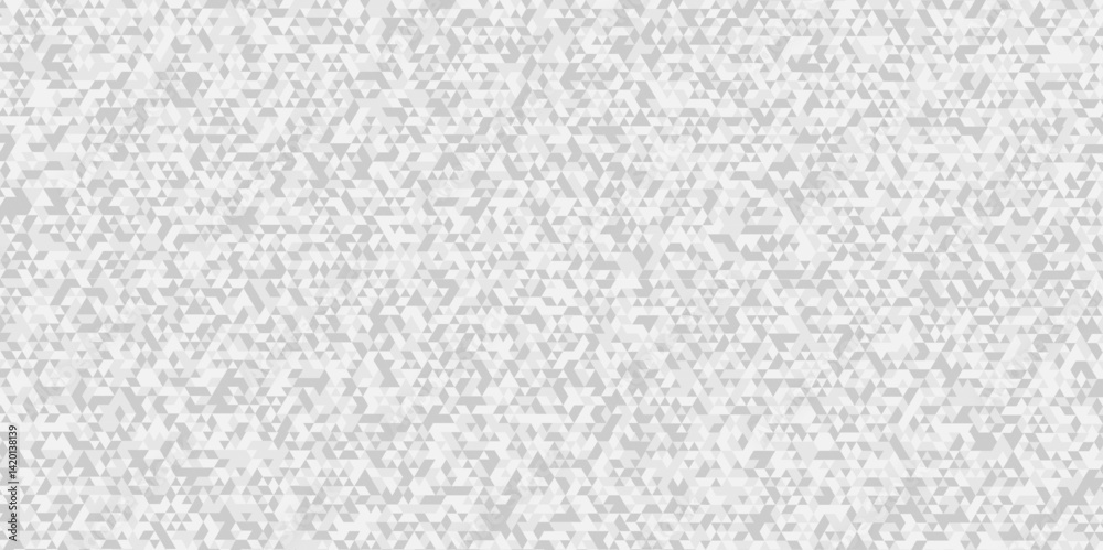 Poster vector white and gray polygon mosaic triangle overlap texture background. white and gray overlapping
