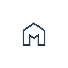 Monogram m logo
