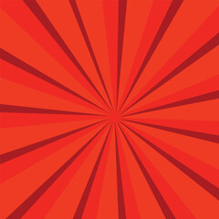 Stylish abstract starburst & sunburst background. Red Sunburst Pattern Background. Red Sun Burst Gradient Wide Vector Background. 