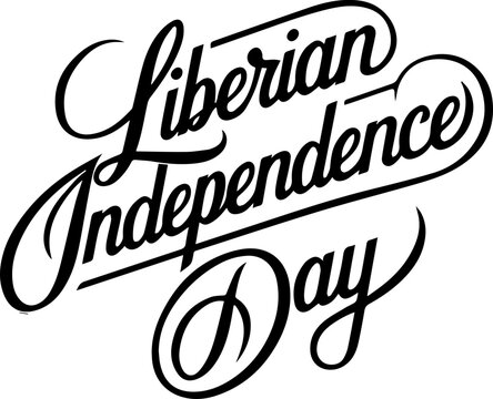 Liberian Independence Day Design Graphic
