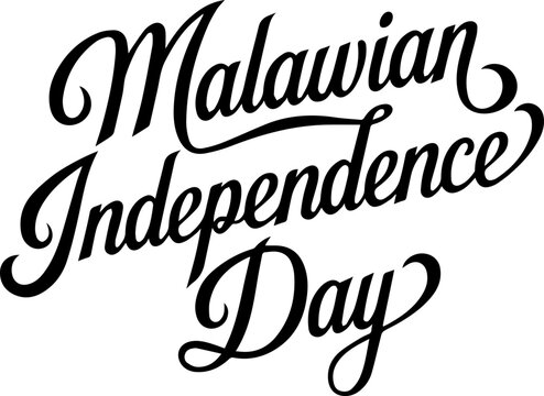 Malawi Independence Day Celebration Graphic - Powered by Adobe