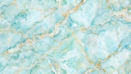 Obraz premium Aqua Blue Marble Texture A Seamless Pattern of Elegant Veins and Swirls for Design Projects