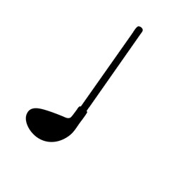 Golf club illustration for golfing sport and recreation equipment vector image and design element