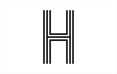Elegant Letter H logo Vector Template Initial Letter H Logo Design Vector Template. Creative And Modern H logo