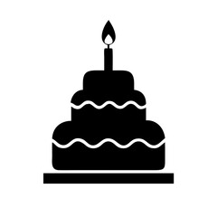 Birthday cake celebration party dessert sweet bakery confectionery candle holiday delicious treat