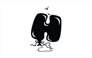 Elegant Letter H logo Vector Template Initial Letter H Logo Design Vector Template. Creative And Modern H logo