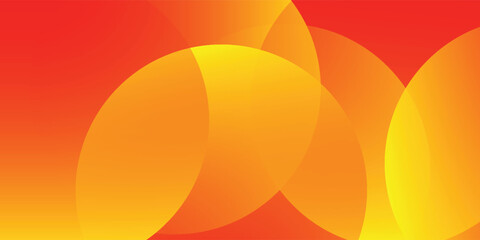 Minimal orange yellow gradient background, Abstract circle curve template, Shape modern art, beautiful autumn scene for presentation design, wallpaper, brochure, poster. vector illustration eps10