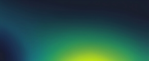 Fototapeta premium Vibrant Green and Blue Gradient Abstract Background with Smooth Texture and Modern Design