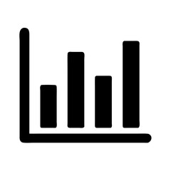 Bar chart graph diagram data analysis infographic report statistics business presentation vector design