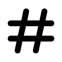 Fototapeta premium Explore the hashtag symbol a versatile icon for social media and digital communication purposes today