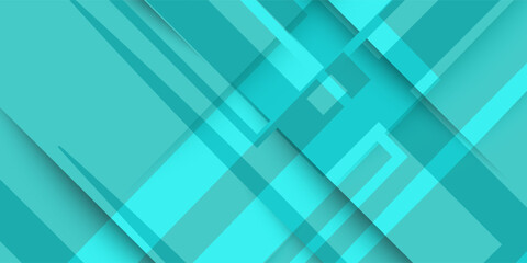 Bright colorful abstract geometric background with green turquoise gradient color combination. Simple arrow pattern modern