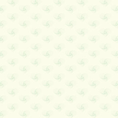 Geometric symmetrical pattern of hearts 